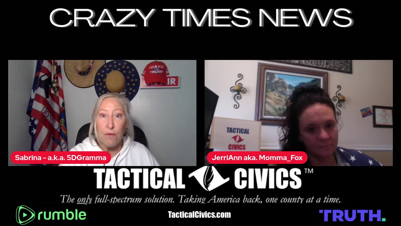 TACTICAL CIVICS™ - @5DGramma SPECIAL GUEST Jerri Ann a.k.a. Momma_Fox