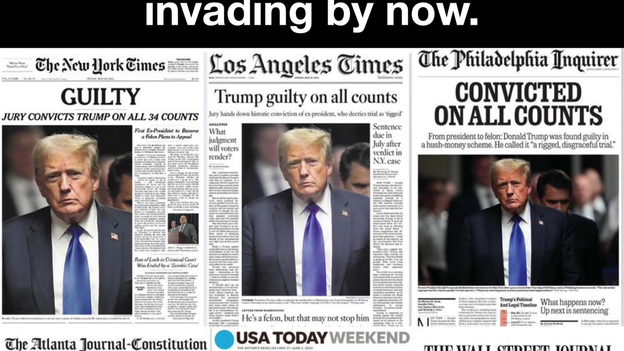 If these headlines were about a 3rd world country, we'd be invading by now.