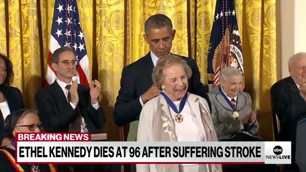 Ethel Kennedy, widow of RFK, dies at 96