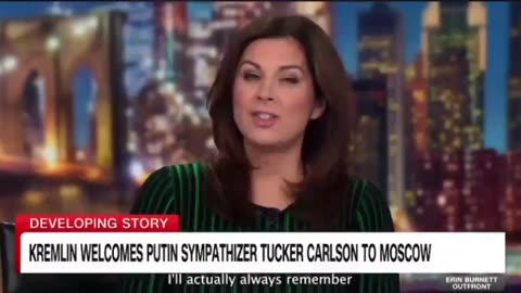 CNN is losing their mind that Tucker Carlson is in Russia and may be interviewing Vladimir Putin