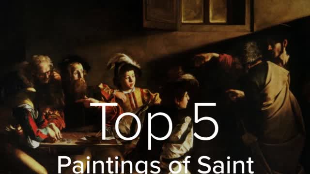 Who is Apostle Matthew? And Top 5 Apostle Matthew Paintings #shorts #catholic