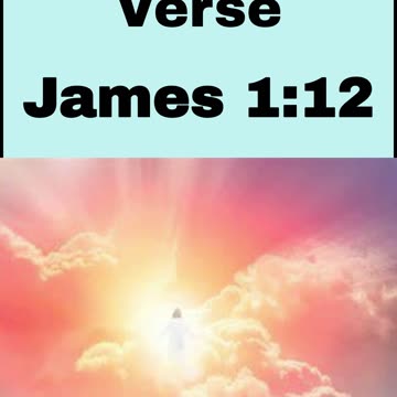 Daily Bible Verse - James 1:12