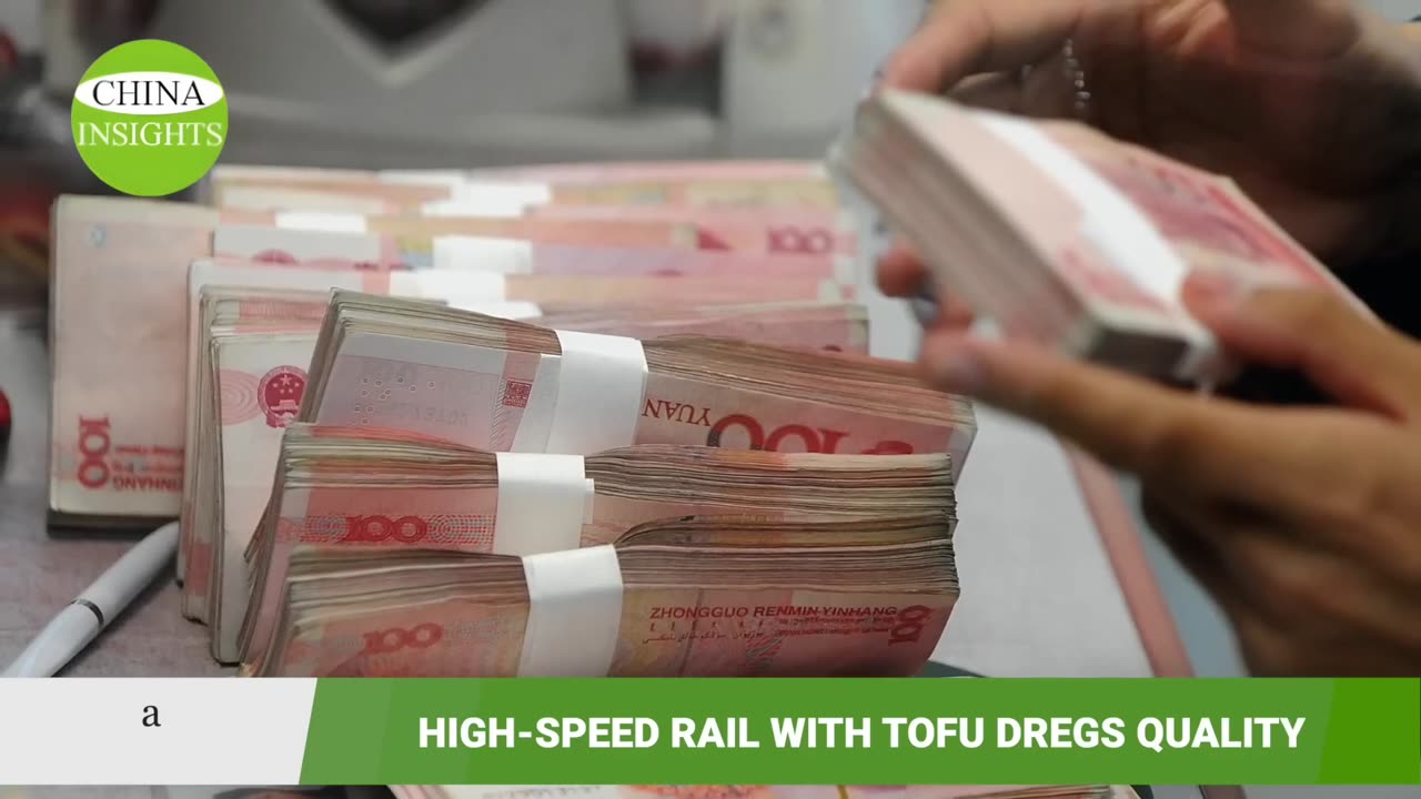 Shocking corruption creates quality problems of high-speed rail China's HSR aggravates local debts