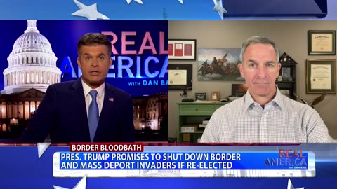 REAL AMERICA -- Dan Ball W/ Ken Cuccinelli, Kamala To FINALLY Visit The Border?, 9/24/24