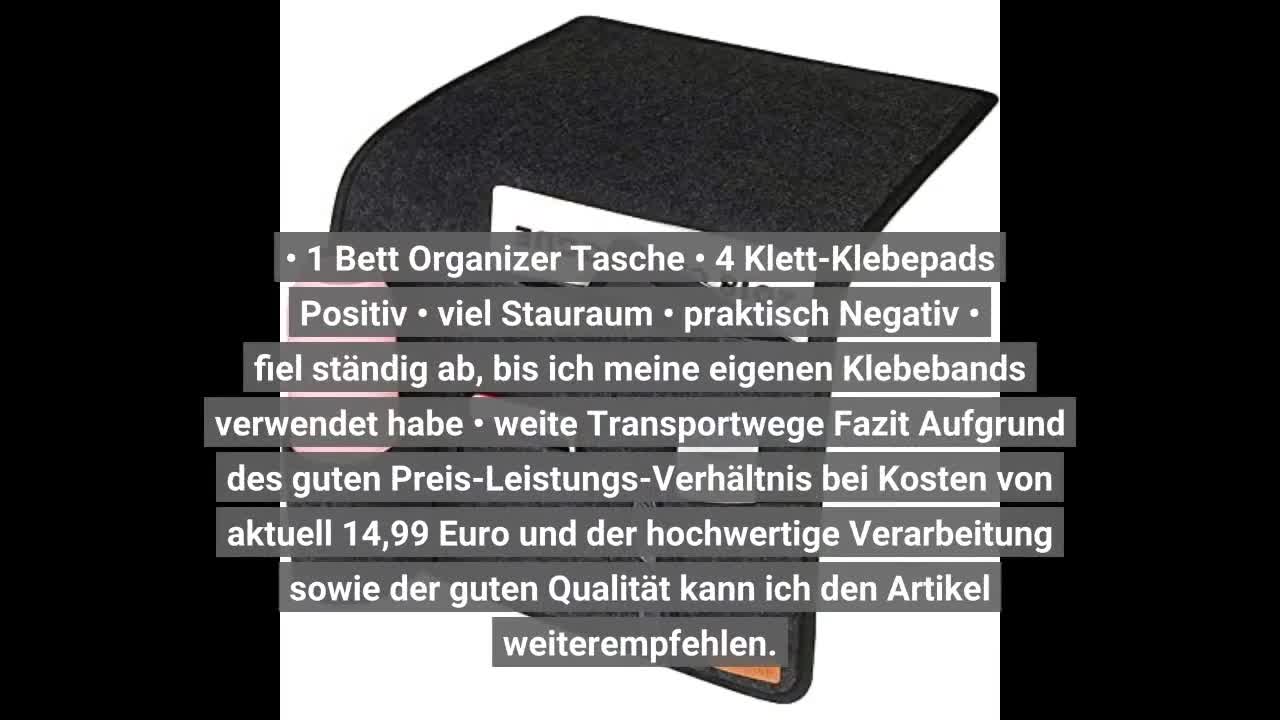 Bett Organizer Filz Anti-rutsch Betttasche Organizer Hängeaufbewahrung für Bettgeländer für iPad