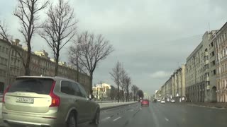 Car Ride On The Wide Road