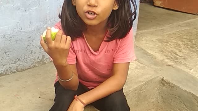 Guhava eating#sjort