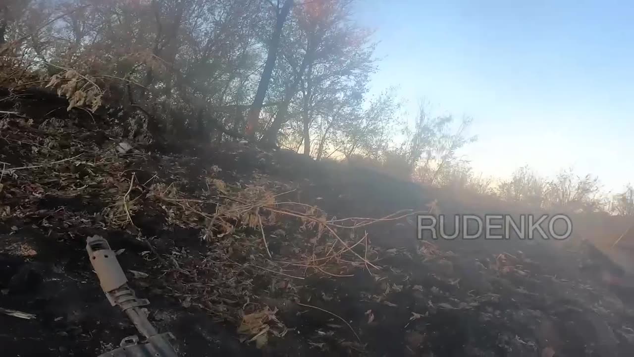 Video of a real battle of Russian paratroopers