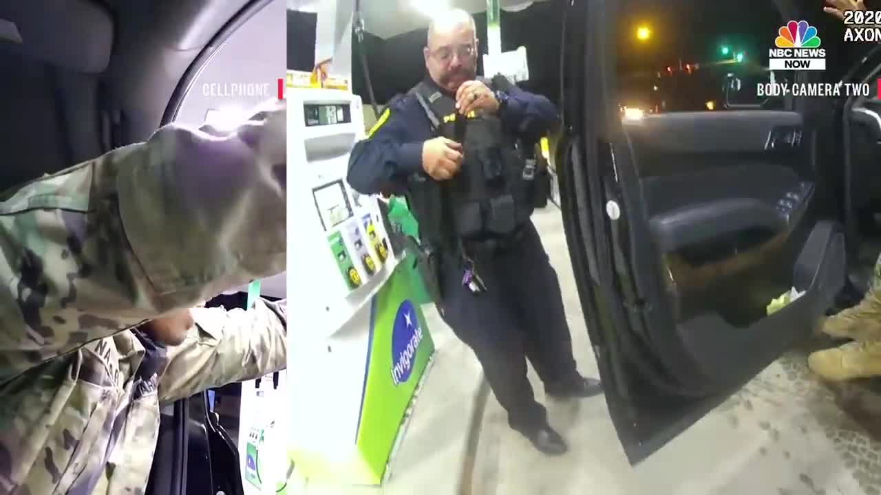 WATCH: Police Pull Guns On Afro-Latino Army Officer In Traffic Stop | NBC News