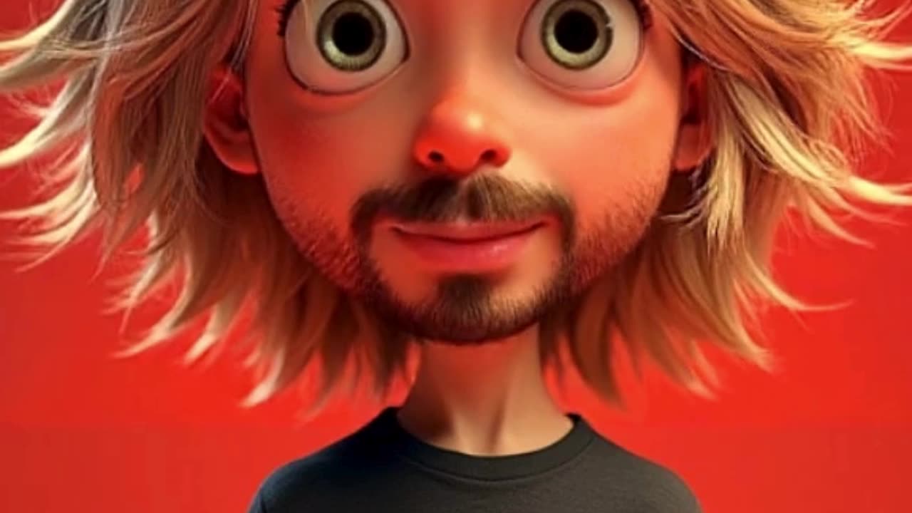 Experience Kurt Cobain in Pixar Style