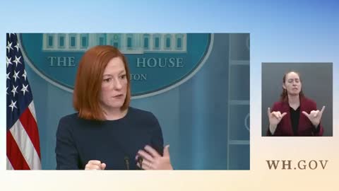 Jen Psaki Holds White House Press Briefing As Biden Admin Reacts To Russian Atrocities In Ukraine