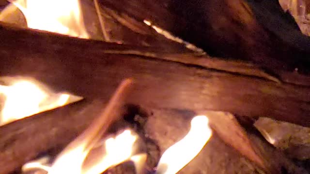 Fire burning iphone 13 slow motion video shot