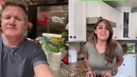 Gordon Ramsay trolling tik tok cooking