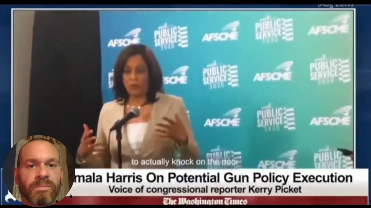 Kamala Harris Vows to Send Police Door-To-Door to Confiscate Firearms