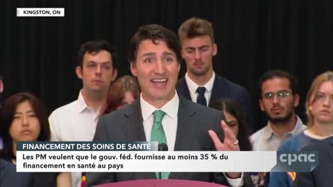 Trudeau reacts to PM's calls for a meeting!!!