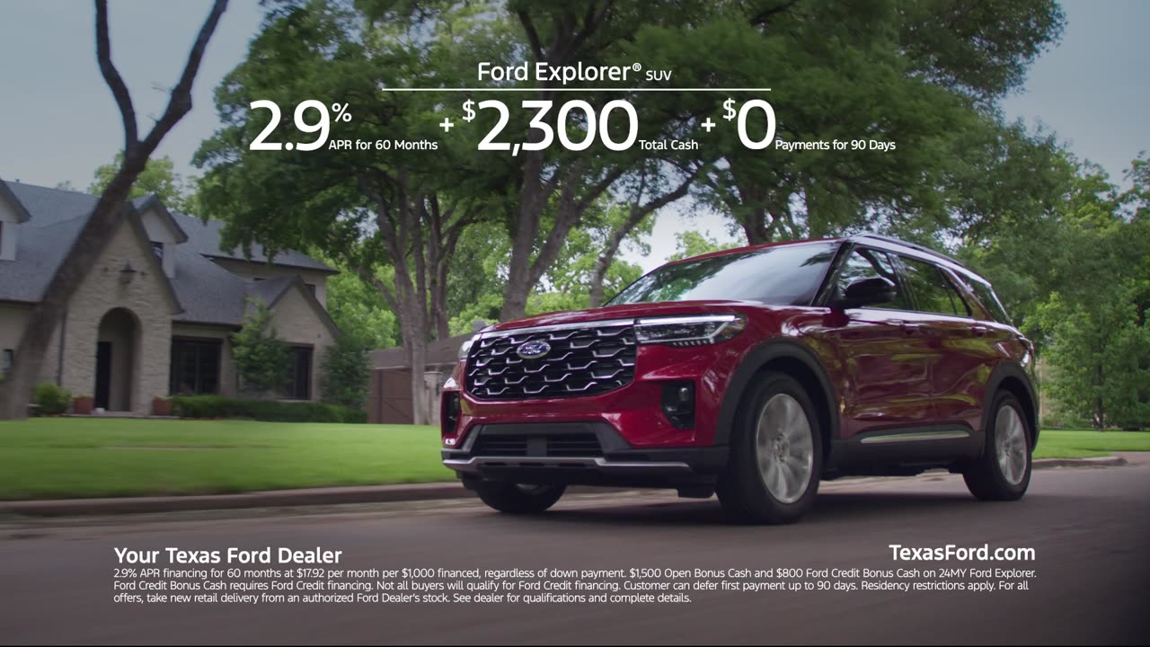 Y3G GTX Texas SUV FL Explorer :30 GM R1