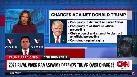 SAVAGE! | CNN Anchor ENDS Broadcast After Vivek Ramaswamy DISMANTLES The Trump 'Narrative' 8-16-23 K