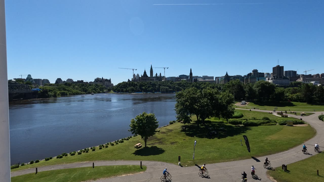 🚶 Field Trip To The 🍁Canadian Museum 🏫 Of History 🍁 Parliament Hills View From Quebec Side 🌍