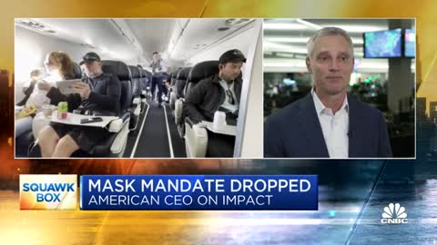 American Airlines CEO: ‘I’m Glad the Mask Mandate Is Down’