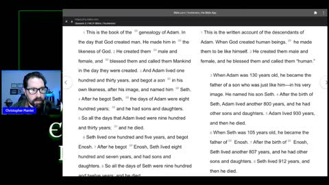 Declaring the End from the Beginning. Enoch seventh from Adam, Gen. 5 (Live Service 2022 March 28)