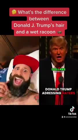 😱 TRUMPS EPIC COMEBACK! #trumpjokes #donaldtrump #trumphair #moneyinthebank #shorts