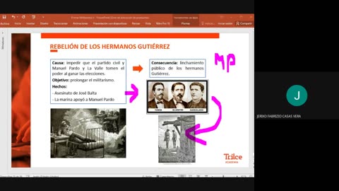 TRILCE SEMESTRAL 2021 | SEMANA 11 | H. DEL PERÚ: Primer Militarismo II