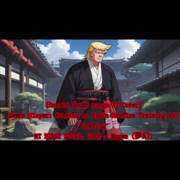 [Donald Trump sings/AI Cover] Kimetsu no Yaiba:Demon Slayer Season 4 Opening Mugen