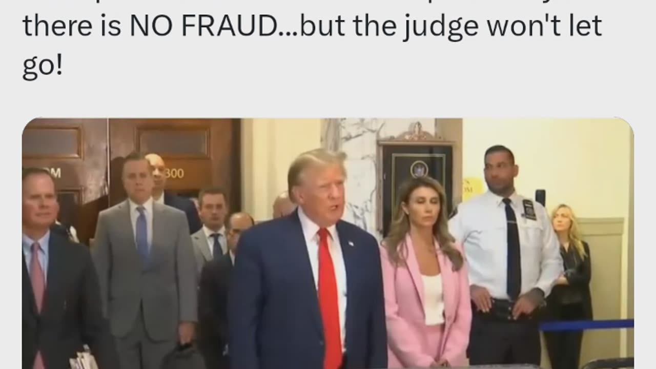 Trump's Statement After Court - 12/8