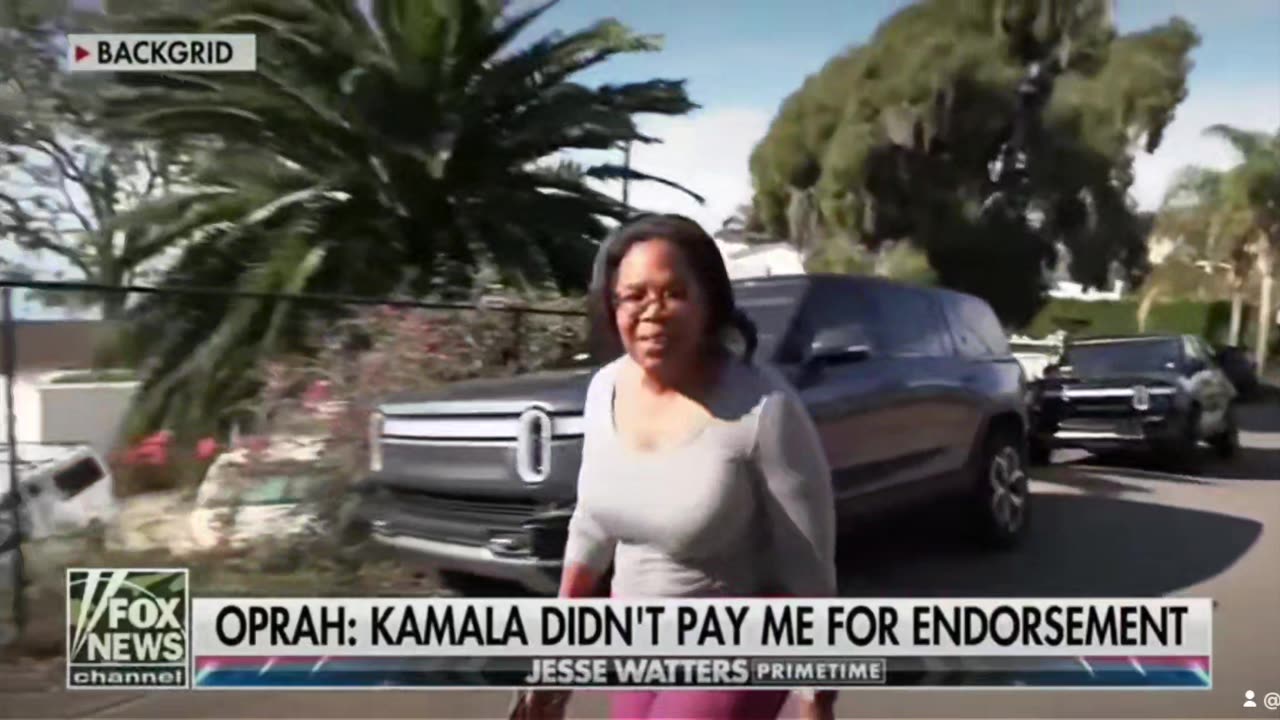 Oprah lies about getting paid a million dollars from Kamala