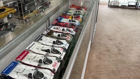 Row of Porsche's 956 & 962