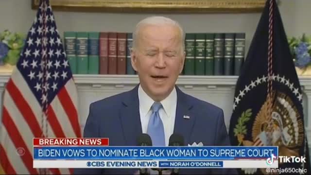 Biden nominates the 2nd Black woman to the Scotus