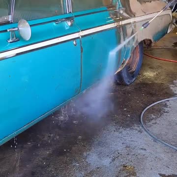 Barn Find Car First Wash in 45 YEARS! 🚘💕