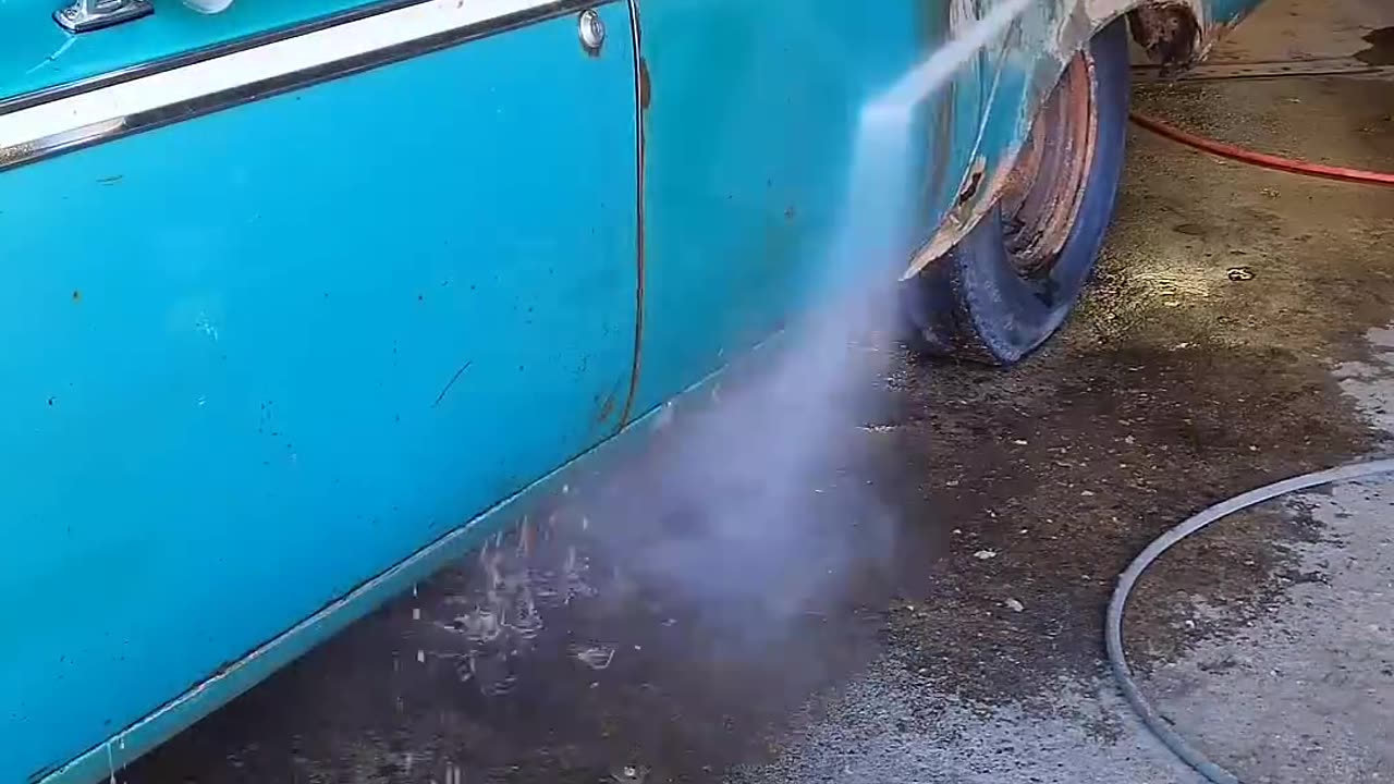 Barn Find Car First Wash in 45 YEARS! 🚘💕