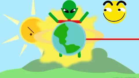 Funny,Sun,Earth,panic.