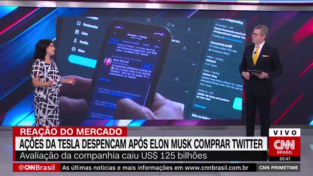 Tesla shares plummet after Elon Musk buys Twitter | CNN PRIME TIME