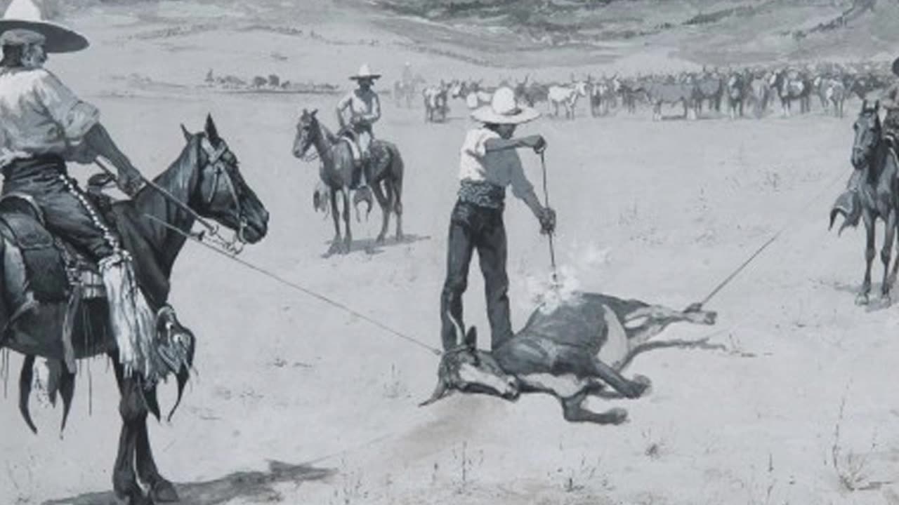 The Trail Drivers of Texas - Cutting, Branding, Fair Grounding