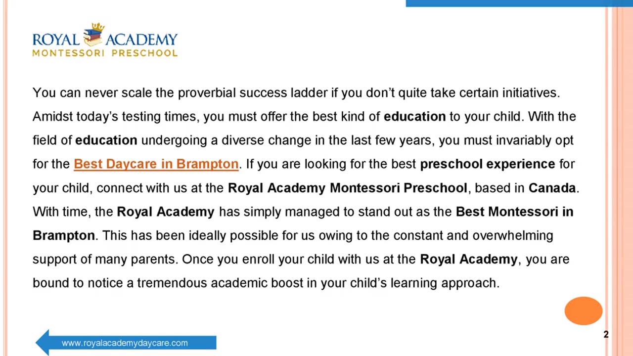 Experience The Best Daycare In Brampton Feature