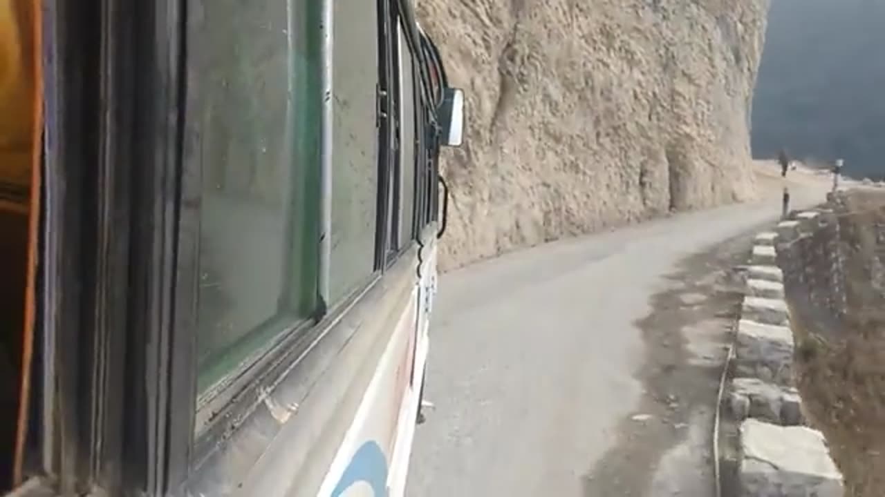 World dangerous Road in Nepal