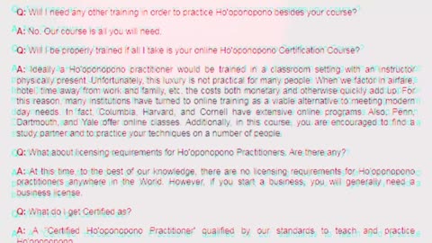 Ho'oponopono Certification Reviews 2024: The Ancient Hawaiian Healing Method Rediscovered