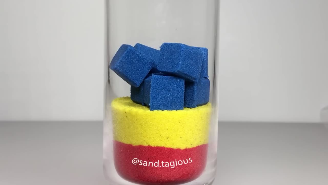 Very Satisfying and Relaxing Compilation 97 Kinetic Sand ASMR - Sand Tagious