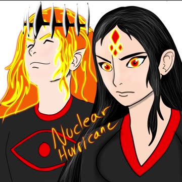 Drawing sauron and nuclear hurricane