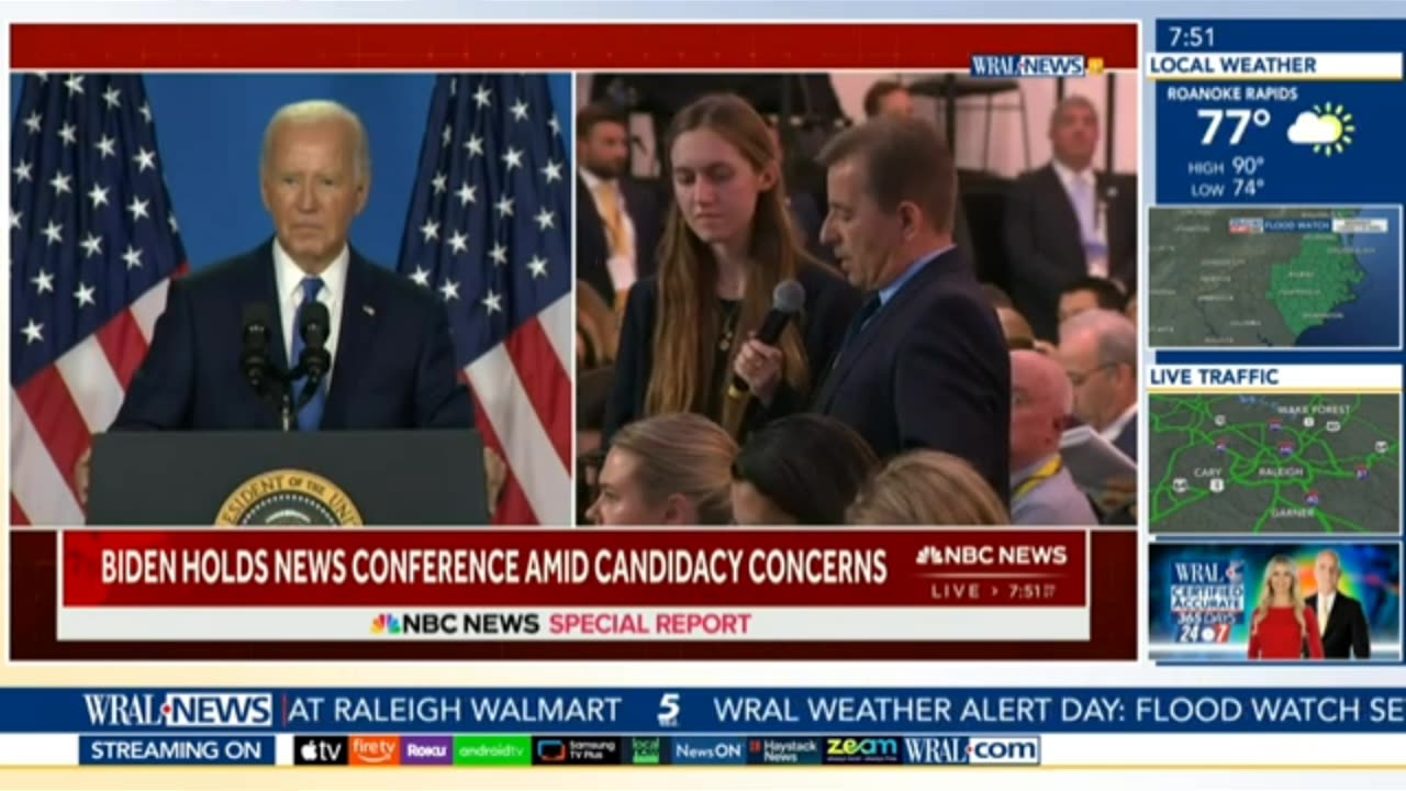 Biden's train-wreck press conference, NATO and our elections.