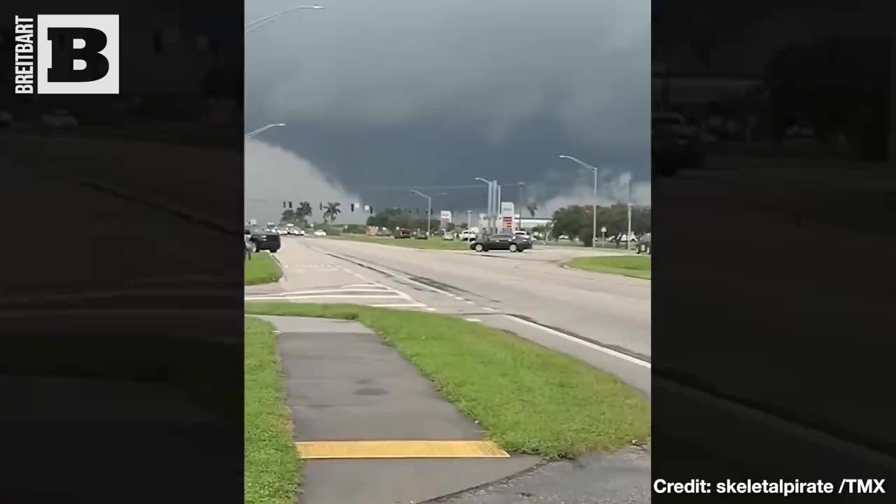 Tornado Spotted in Florida Ahead of Hurricane Milton