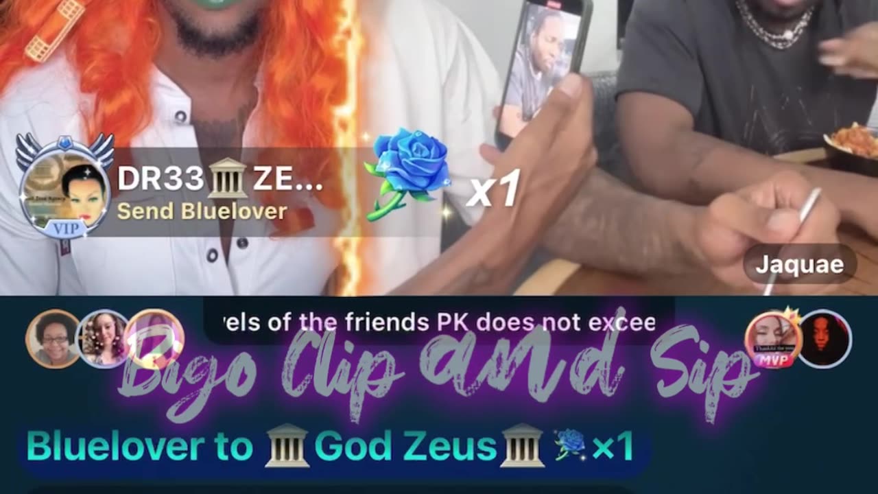 God Zeus lines Jaque/Safari & talks about him becoming a host 1/24/24 #bigoclipandsip