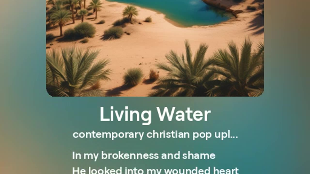 Living Water - John 4