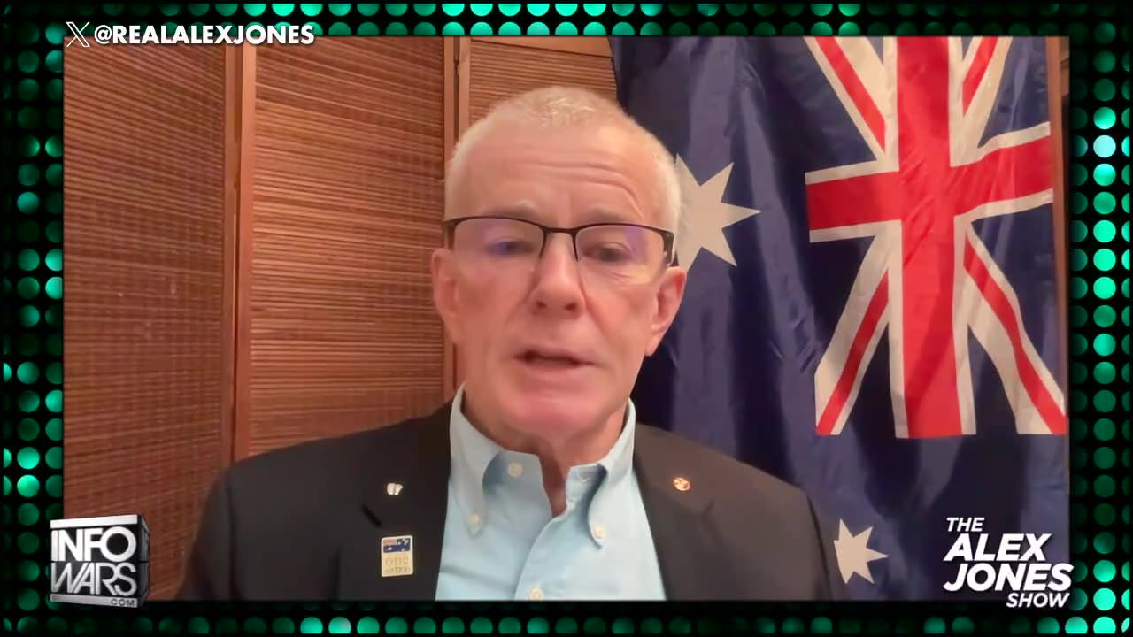 Viral Australian Senator Malcom Roberts Issues Emergency Warning To The World