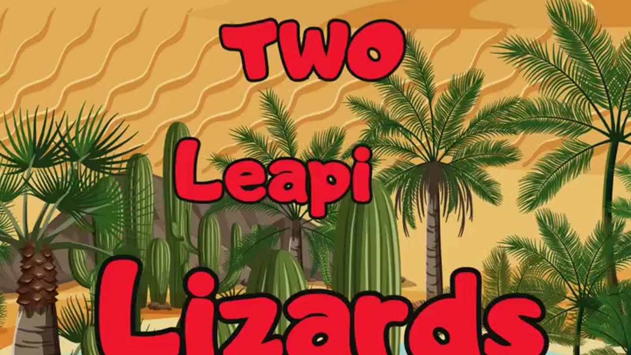 Jump into Joy: Lively Lizard Animation Adventure!