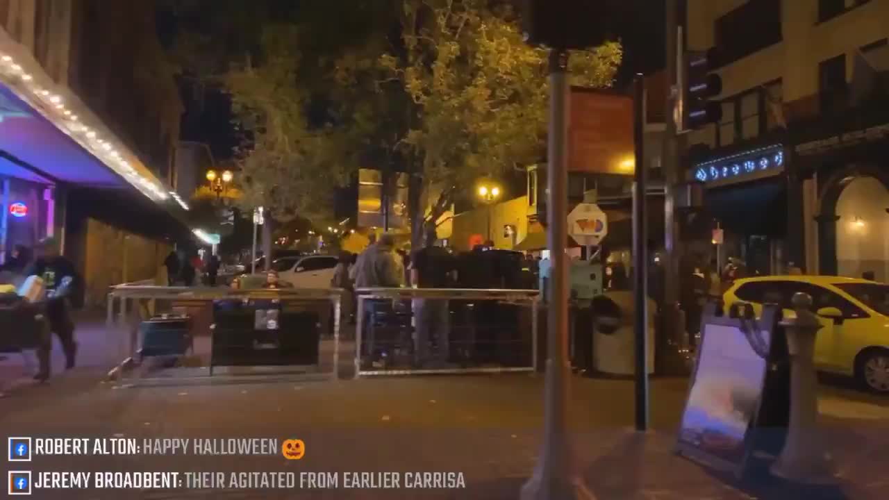 Vancouver Washington. Antifa fighting with locals. Pt 1