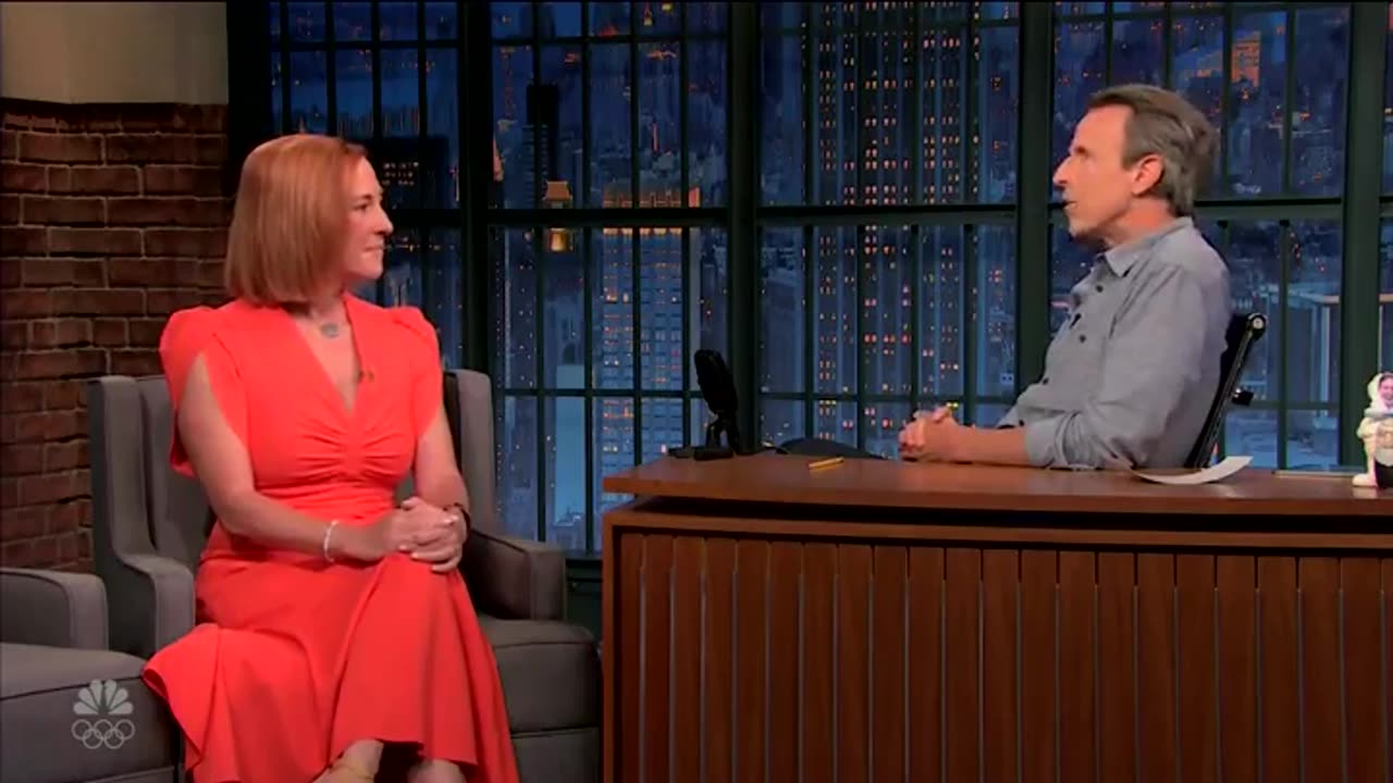 Psaki admits there's a lot of talking behind closed doors about who to replace Biden with