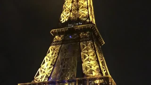 The Shining Eiffel Tower